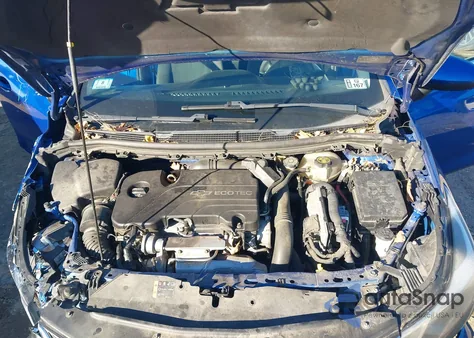 2016 Chevrolet Cruze Lt Auto из США, поврежденный, VIN 1G1BE5SM7G7265676